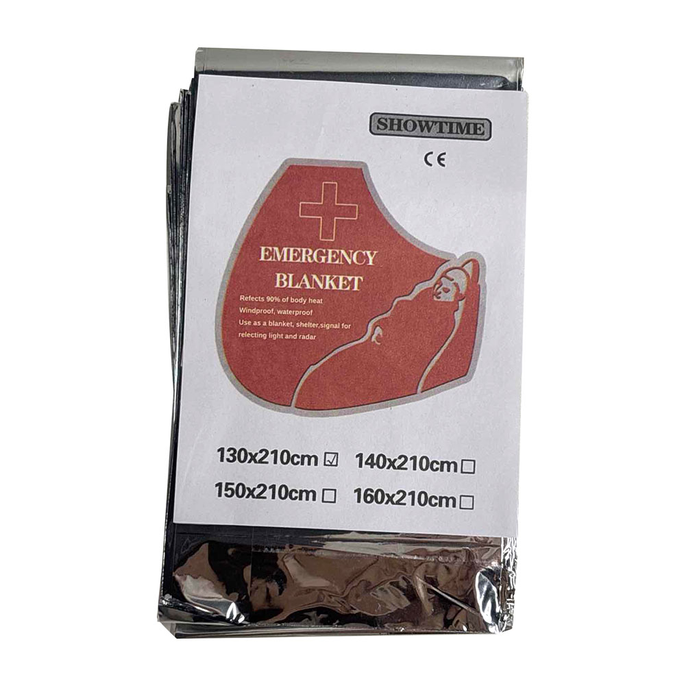 Emergency Mylar Blanket - 130x210cm Survival Blanket Keeps You Warm