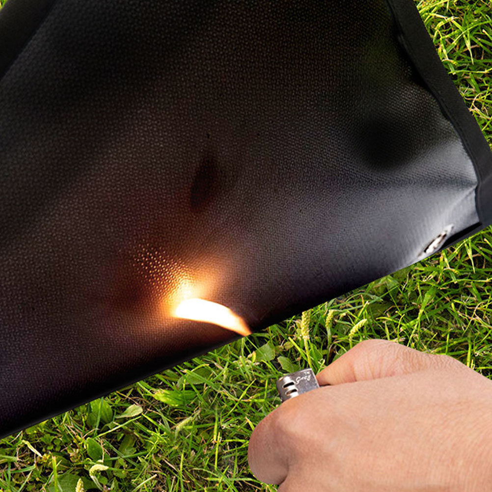 Outdoor Camping Heated Blanket - Fiberglass Fireproof Blanket Heat Resistant Fire