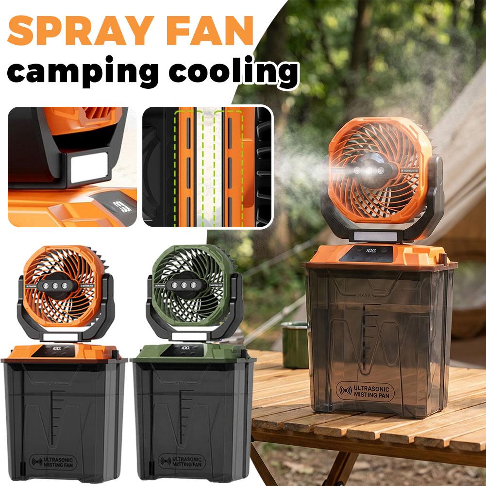 Outdoor Camping Gazebo - New Outdoor Misting Fan Camping Cooling