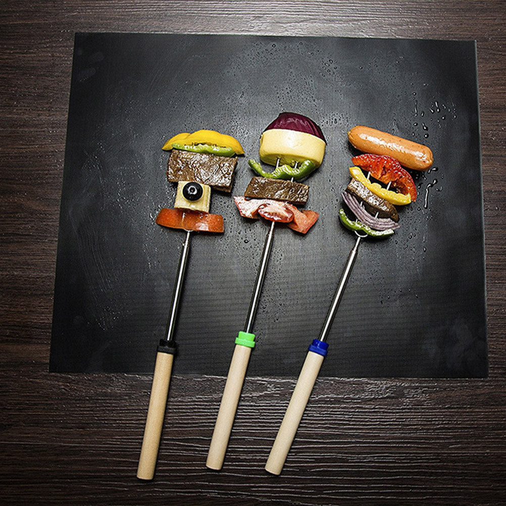 Outdoor Gas Stove - 3Pcs Heat Resistant Nonstick Bbq Grill