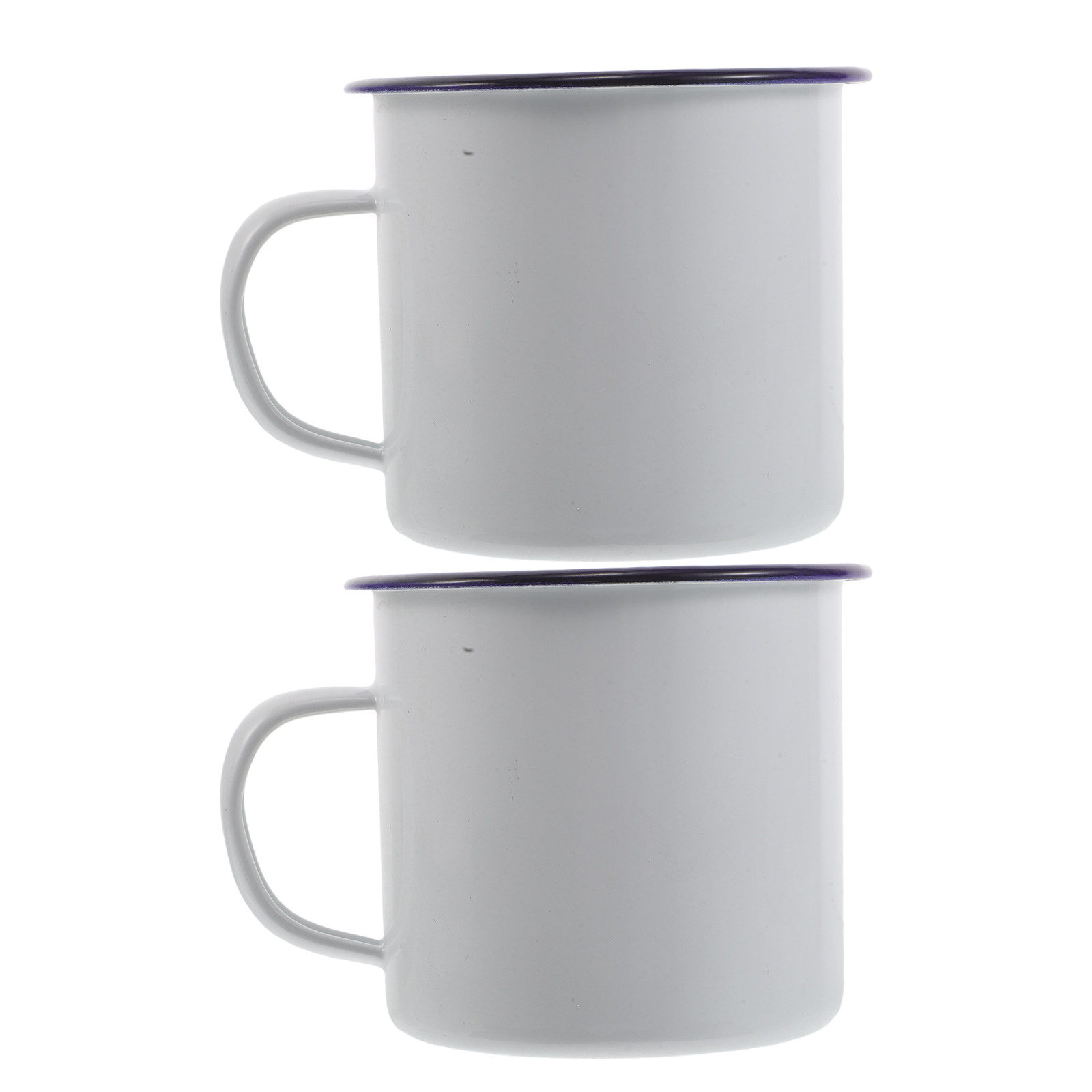 Outdoor Camping Winter - 2Pcs Retro Enamelware Coffee Cup Set
