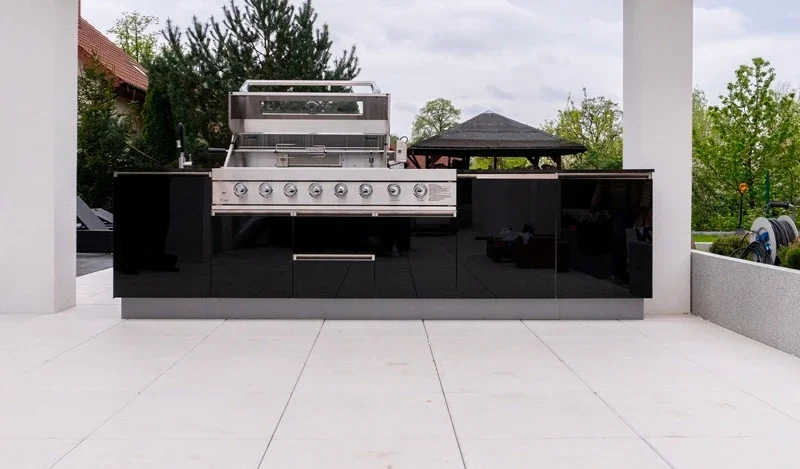 Outdoor Camping Kitchen With Sink - Modular Outdoor Kitchen Cabinet with Sink