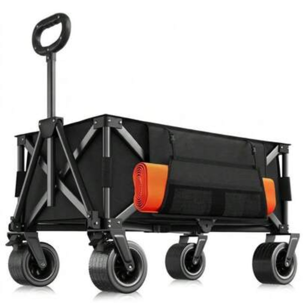 Outdoor Camping Shop - Foldable Utility Wagon Cart 460LBS Capacity