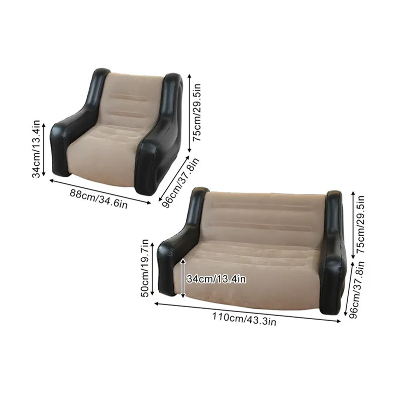 Air Mattress Inflatable Sofa D - Outdoor Camping Couch 评论和价格