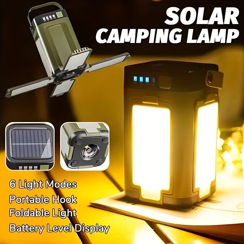 Solar Outdoor Portable Camping - Outdoor Camping Lampe 评论和价格