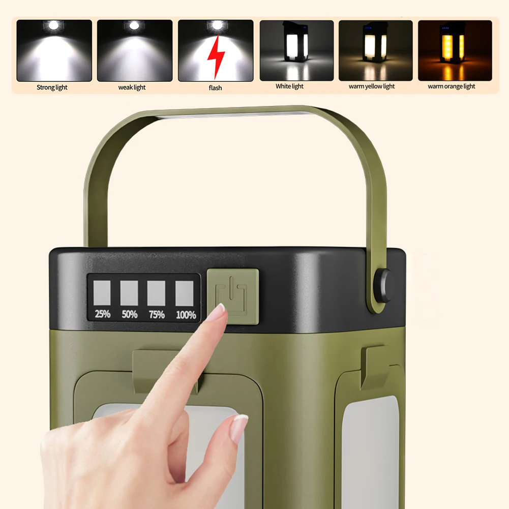 Solar Outdoor Portable Camping - Outdoor Camping Lampe 评论和价格