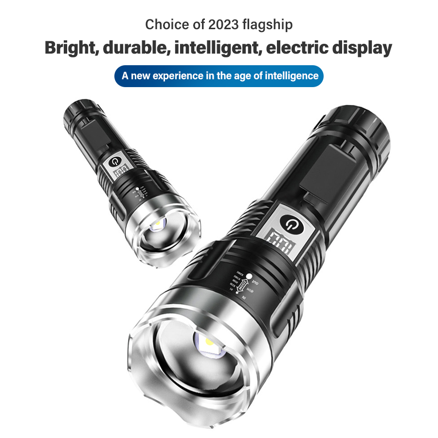 High Power 200000LM LED Flashl - Outdoor Camping Lampe 评论和价格