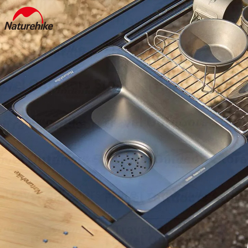 Naturehike Washing Sink Stainl - Outdoor Camping Kitchen With Sink 评论和价格