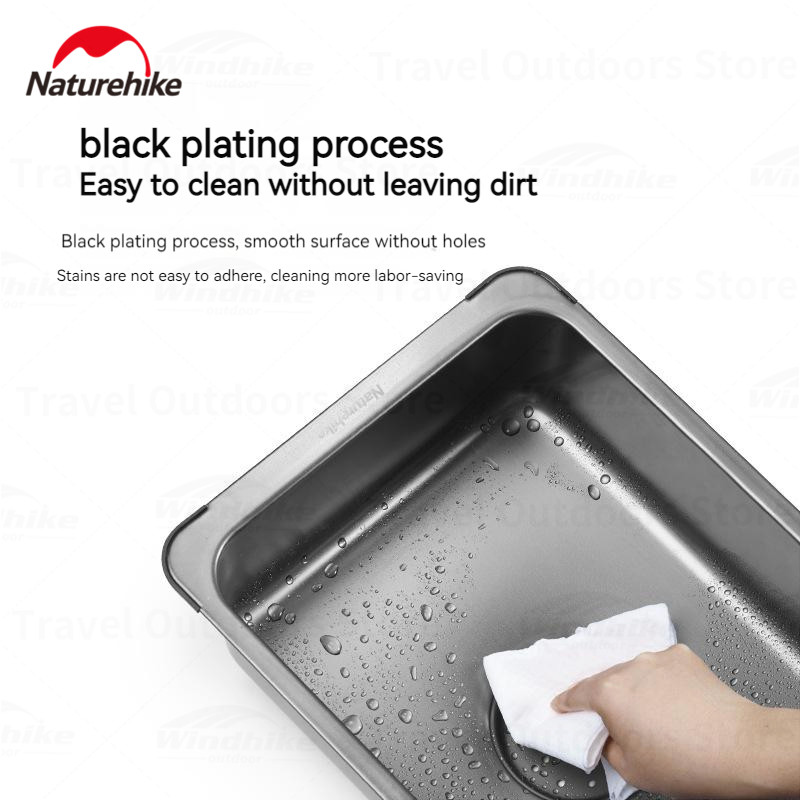 Naturehike Washing Sink Stainl - Outdoor Camping Kitchen With Sink 评论和价格