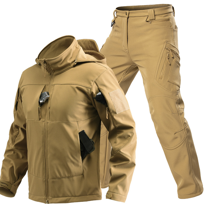 Outdoor Tactical Softshell Sui - Outdoor Camping Winter 评论和价格