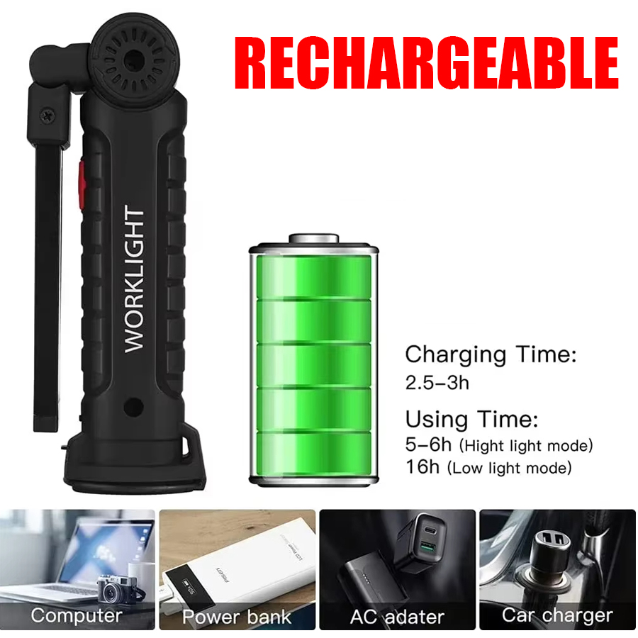 Portable LED Flashlight with M - Outdoor Camping Lampe 评论和价格