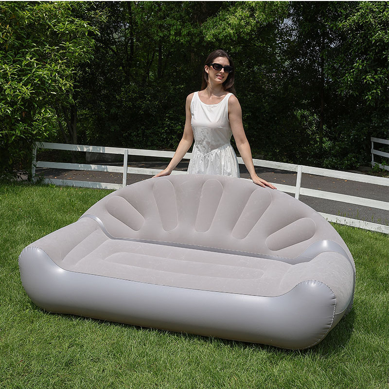 Fan Shaped Inflatable Sofa 2 P - Outdoor Camping Couch 评论和价格