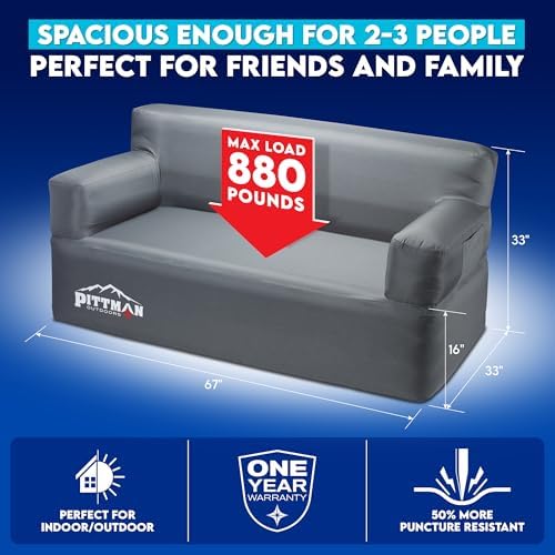 Pittman - Inflatable Couch wit - Outdoor Camping Couch 评论和价格