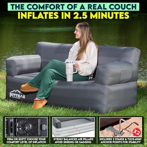 Pittman - Inflatable Couch wit - Outdoor Camping Couch 评论和价格