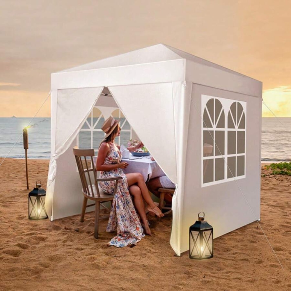6.5x6.5 ft Pop Up Canopy Tent  - Outdoor Camping Gazebo 评论和价格