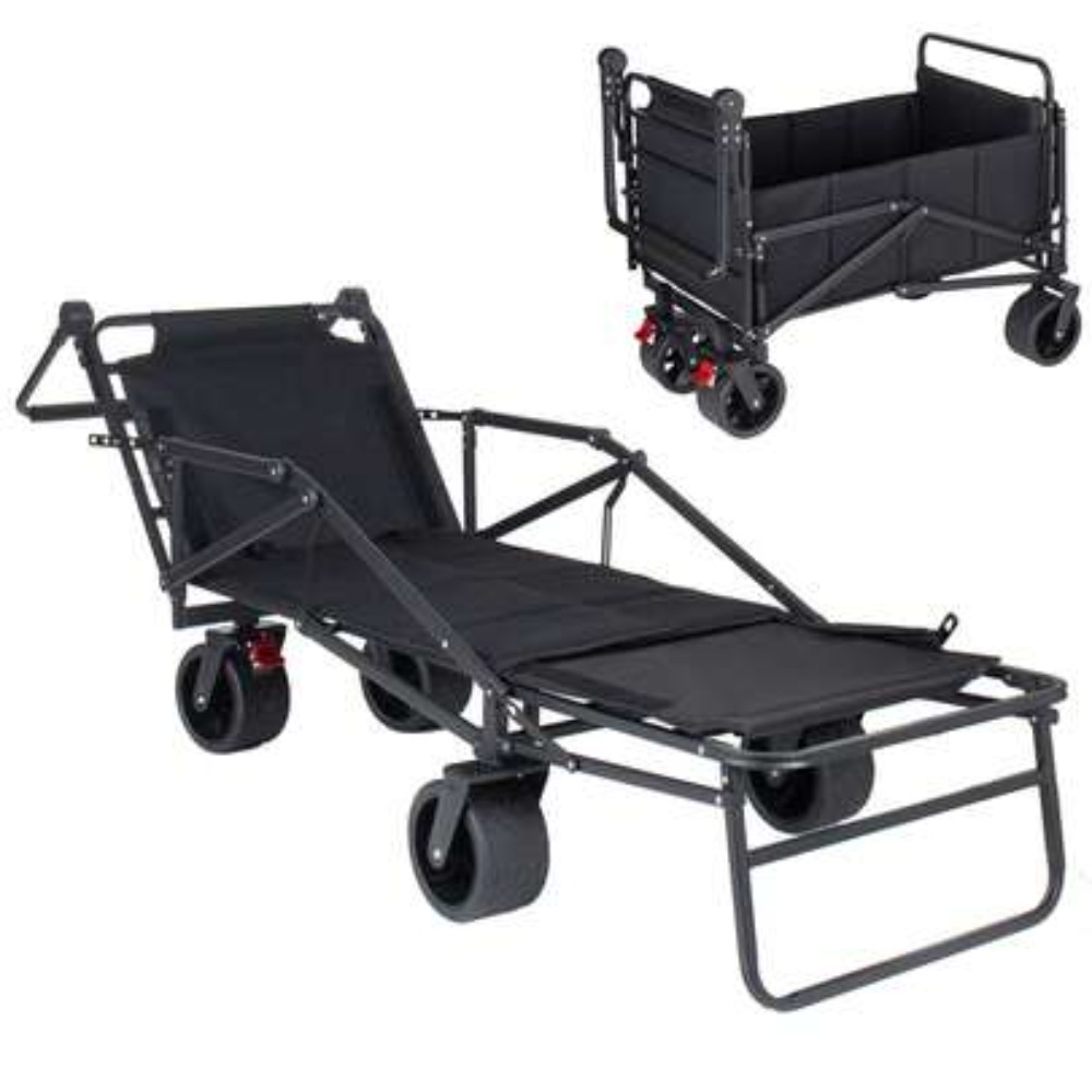 3-In-1 Seat Wagon Cart with Cu - Outdoor Camping Shop 评论和价格