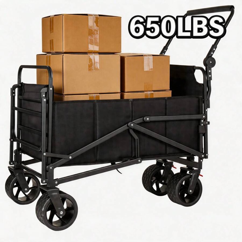 3-In-1 Seat Wagon Cart with Cu - Outdoor Camping Shop 评论和价格