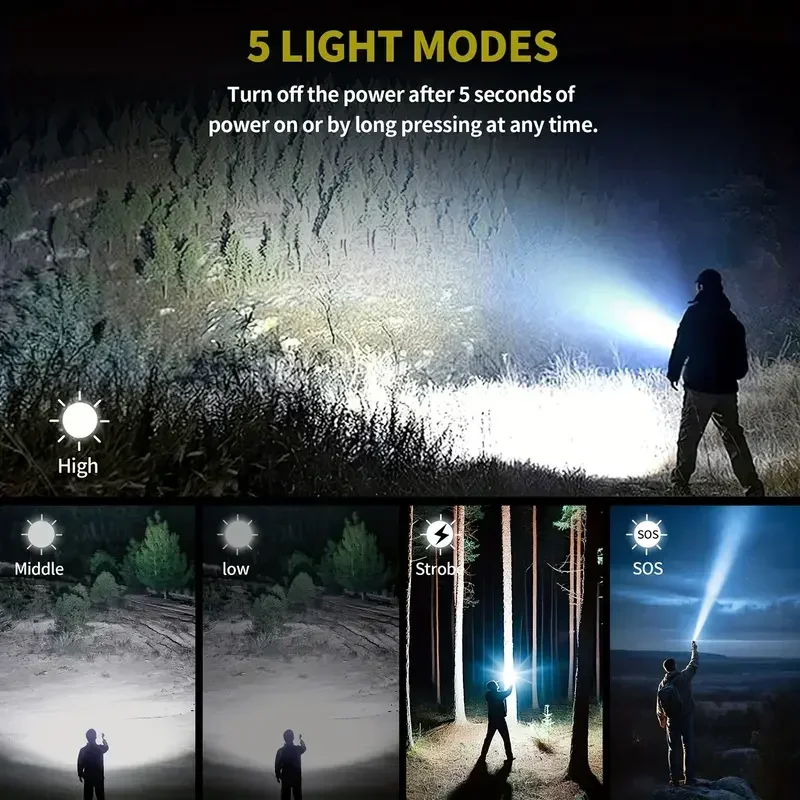 Ultra Powerful Flashlight Conc - Outdoor Camping Lampe 评论和价格