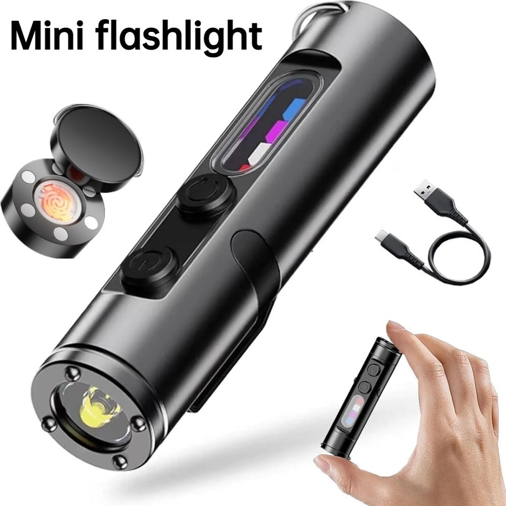 Mini Outdoor Flashlight Type C - Outdoor Camping Lampe 评论和价格