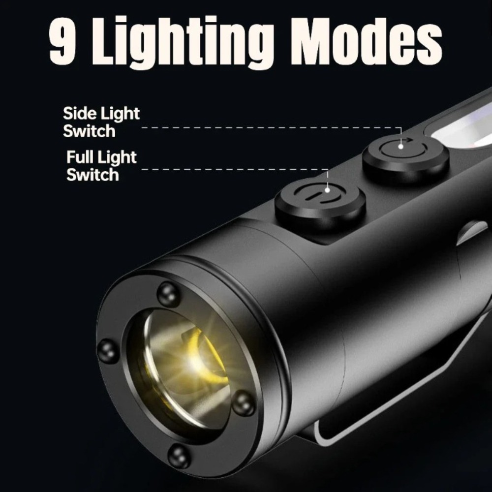 Mini Outdoor Flashlight Type C - Outdoor Camping Lampe 评论和价格