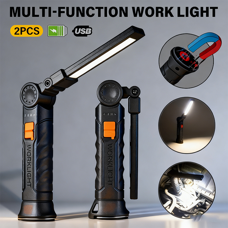 Portable COB LED Flashlight US - Outdoor Camping Lampe 评论和价格