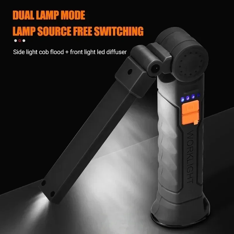 Portable COB LED Flashlight US - Outdoor Camping Lampe 评论和价格