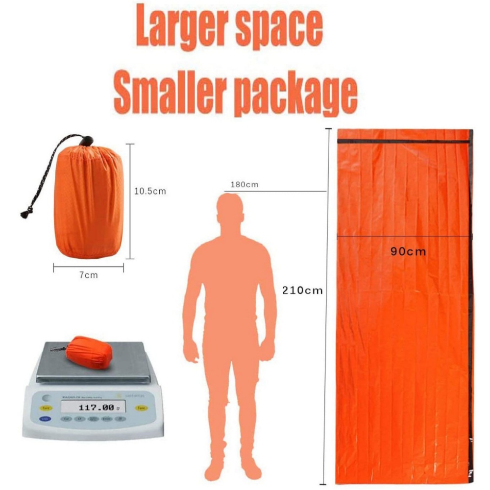 Waterproof Reusable Thermal My - Emergency Mylar Blanket 评论和价格