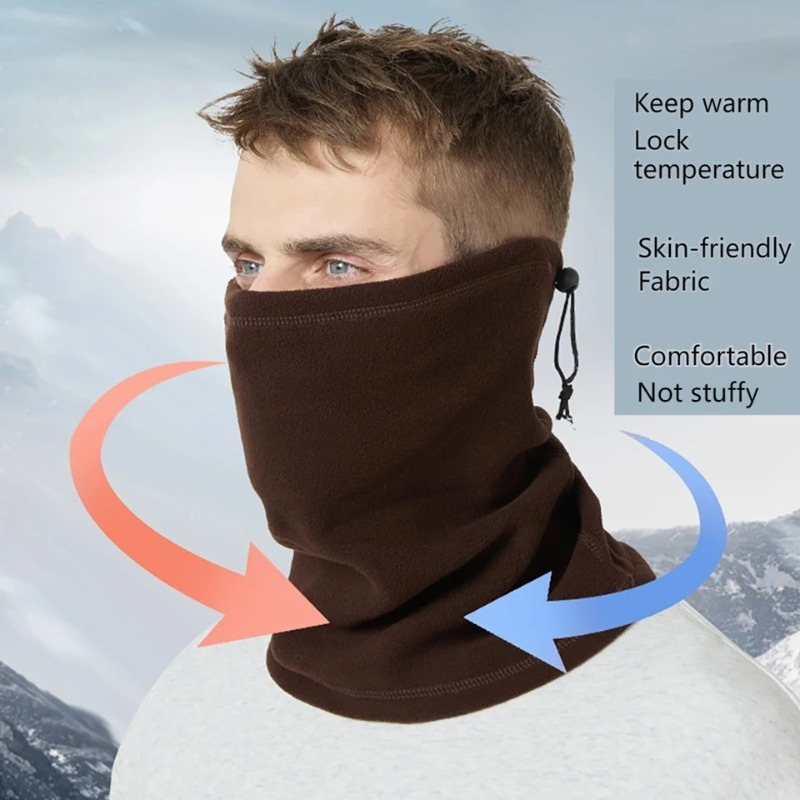 Winter Neck Warmer Gaiter Scar - Outdoor Camping Winter 评论和价格