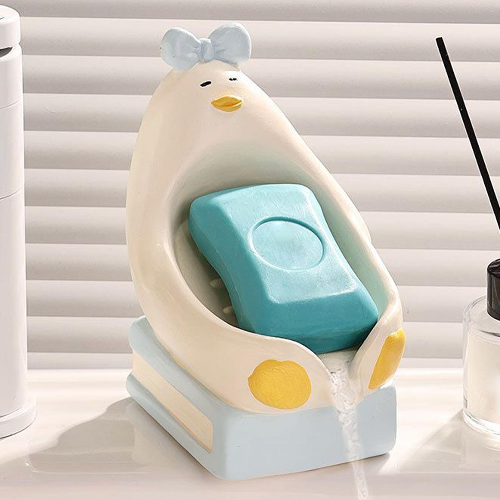 Soap Dish Ceramic Sitting Duck - Outdoor Camping Kitchen With Sink 评论和价格