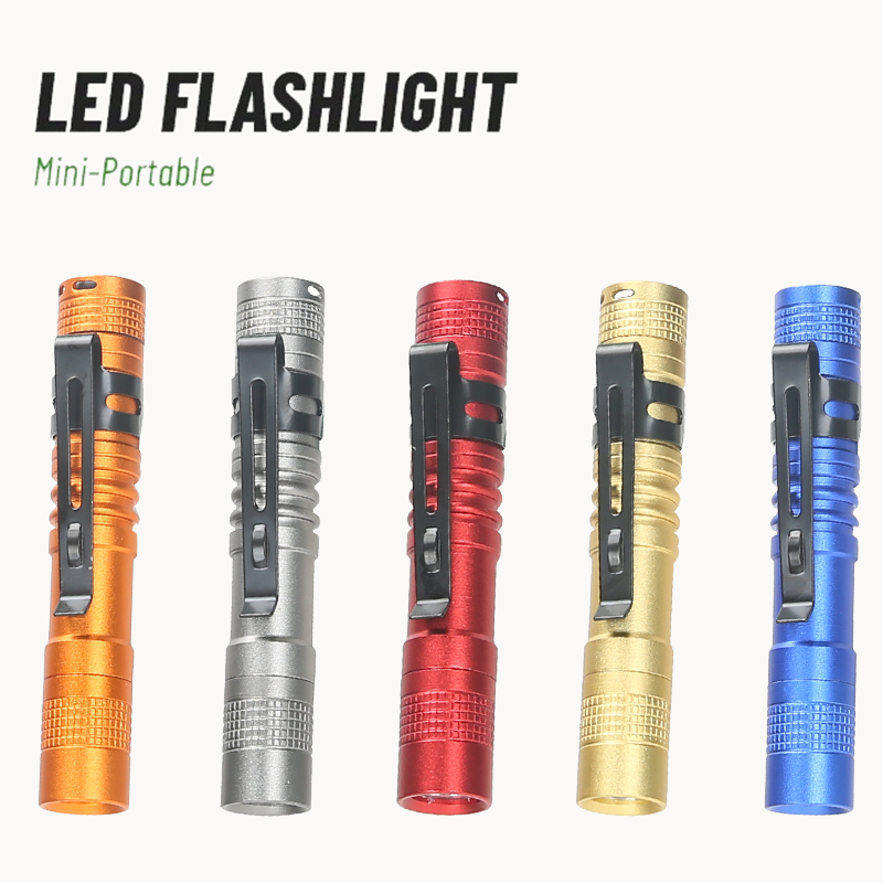 Portable Mini LED Pen Flashlig - Outdoor Camping Lampe 评论和价格