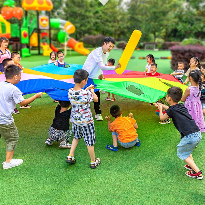 Rainbow Parachute Knock Gopher - Outdoor Camping Games 评论和价格