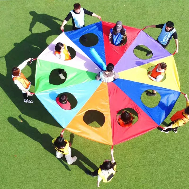Rainbow Parachute Knock Gopher - Outdoor Camping Games 评论和价格