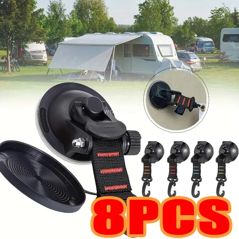 1/8 Pcs Tent Suction Cups, Pow - Outdoor Camping Gazebo 评论和价格