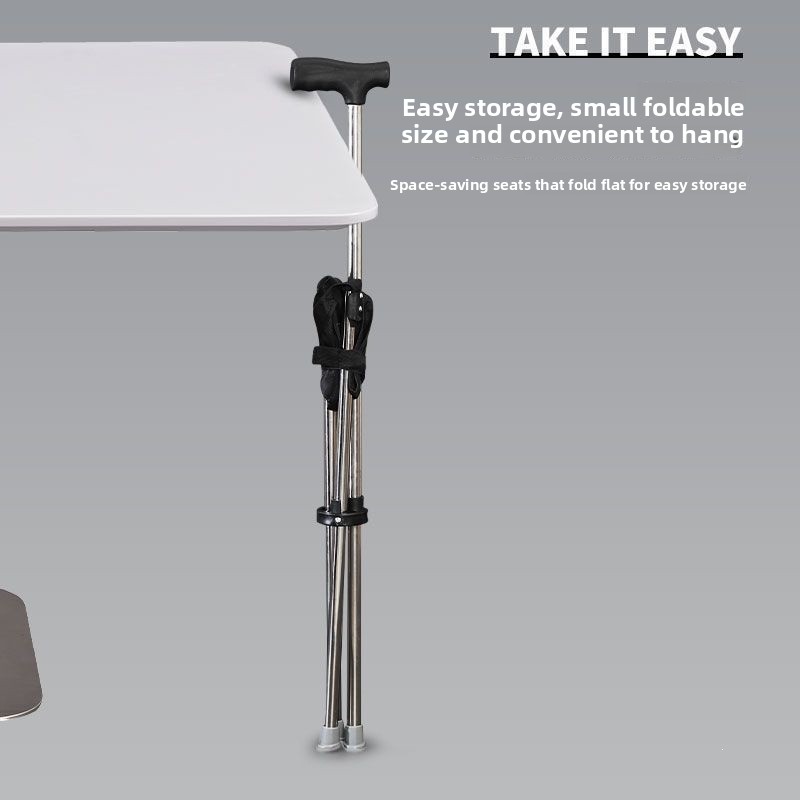 2-in-1 Folding Cane and Chair  - Outdoor Activities In Camping 评论和价格