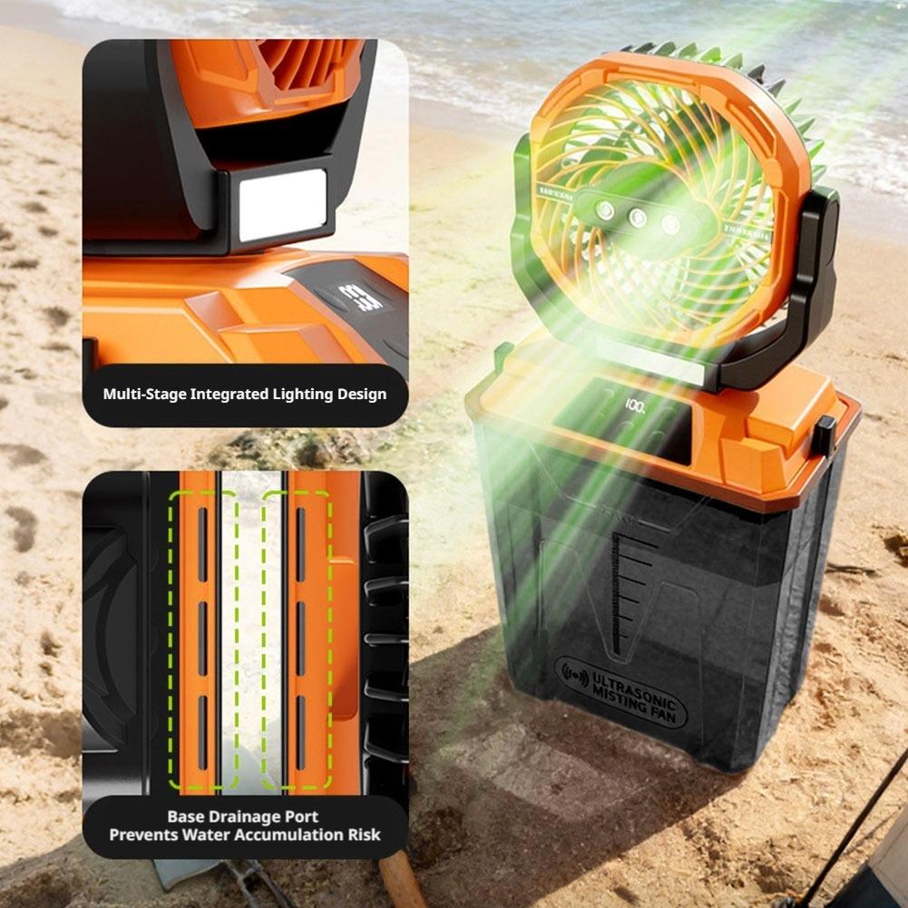 New Outdoor Misting Fan Campin - Outdoor Camping Gazebo 评论和价格