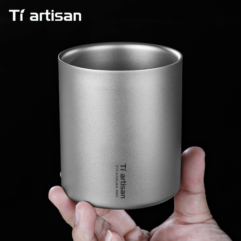 Tiartisan 380ml Titanium Handl - Outdoor Camping Games 评论和价格