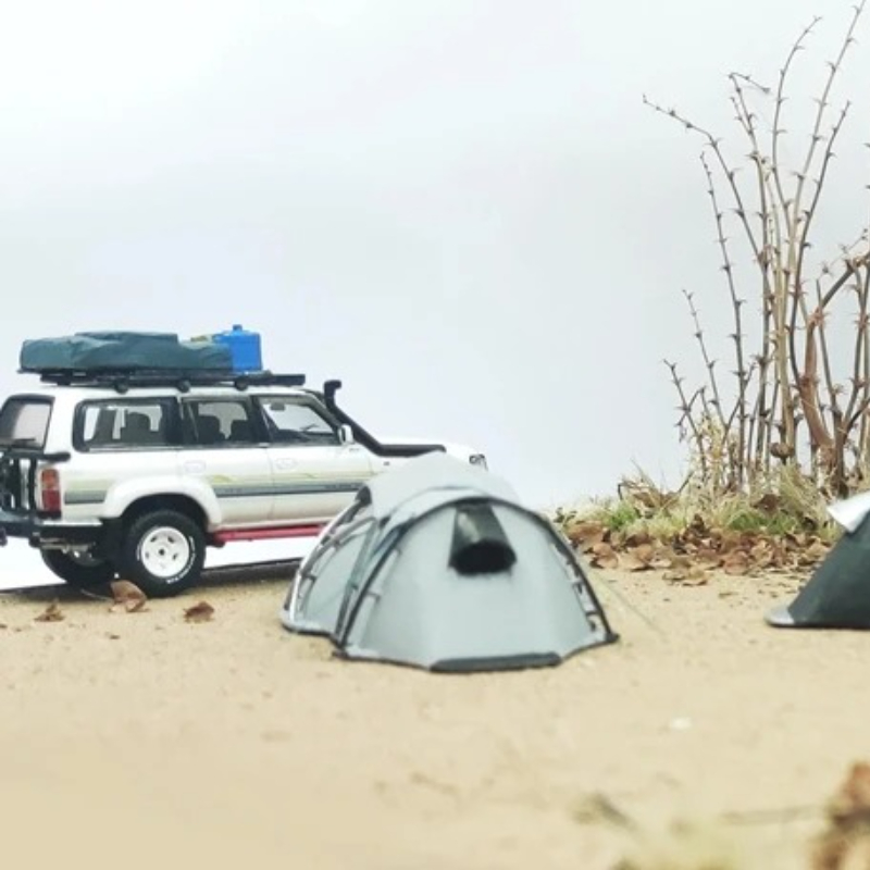 1/64 Tent Model 1/87 HO Snow T - Outdoor Camping Games 评论和价格