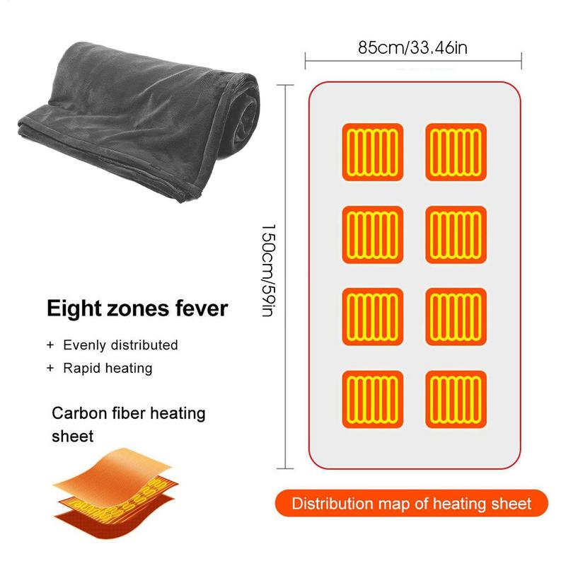 Heated Shawl Wraps Heating Ele - Outdoor Camping Heated Blanket 评论和价格