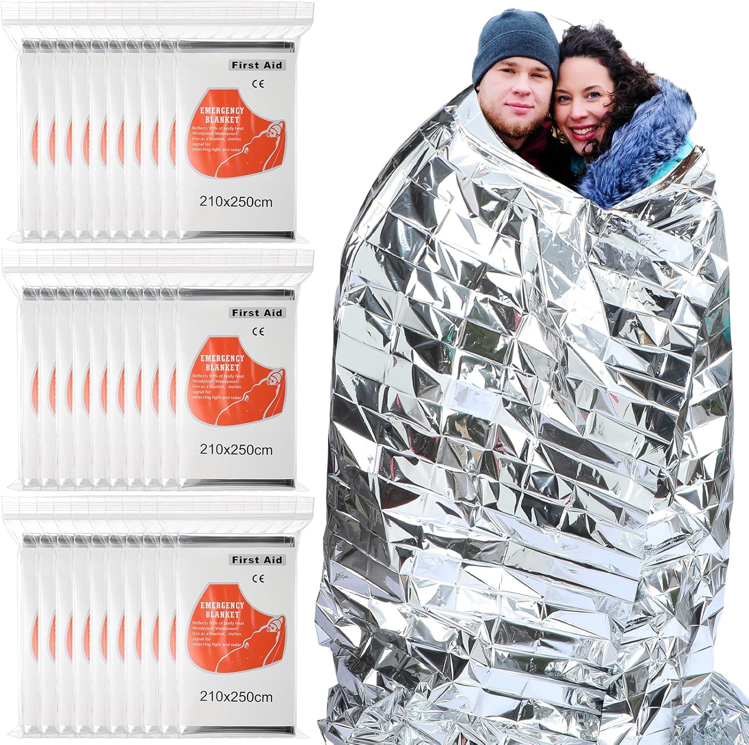 Emergency Mylar Thermal Blanke - Emergency Mylar Blanket 评论和价格