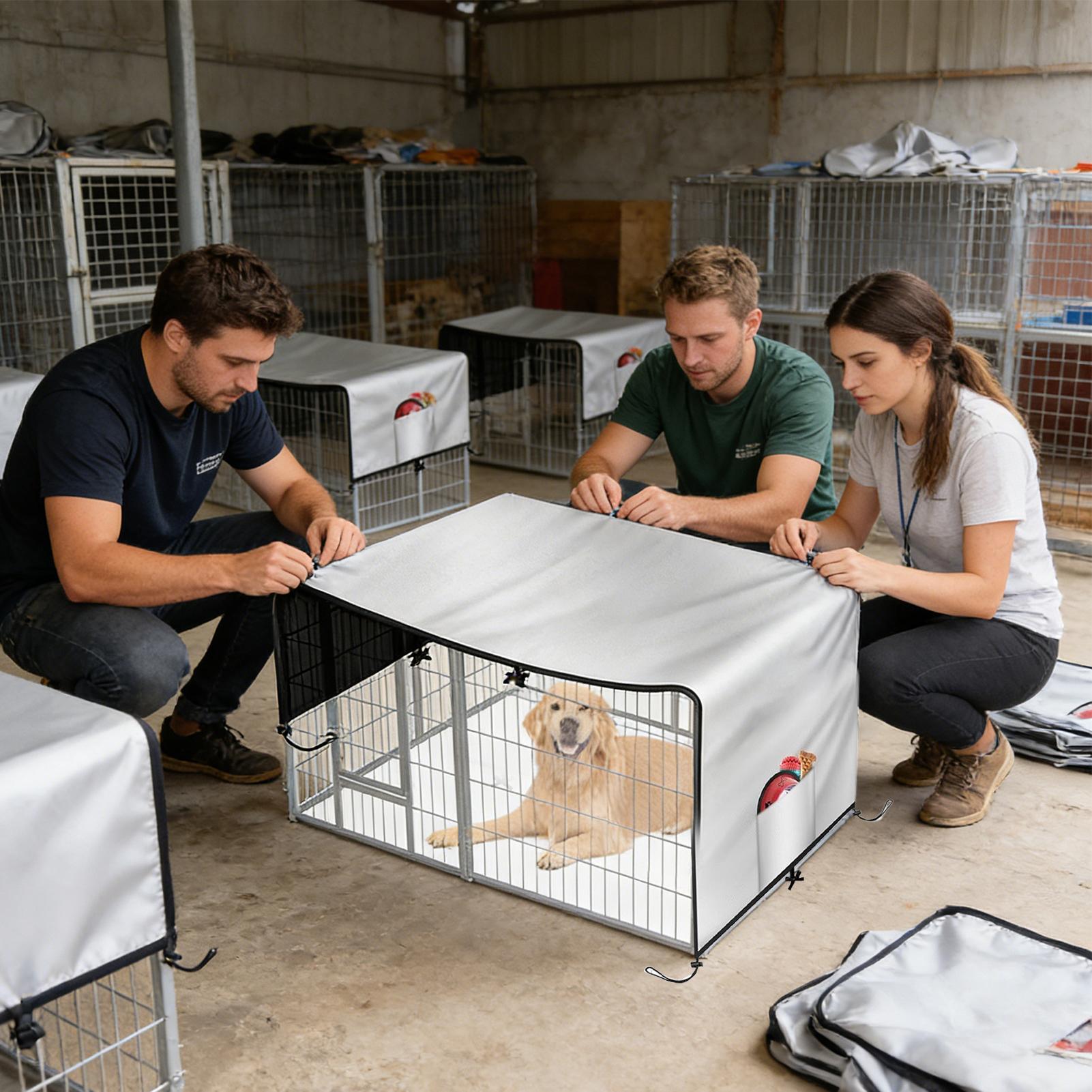 Dog Crate Cover 210D Oxford Pr - Outdoor Camping Dog Kennel 评论和价格