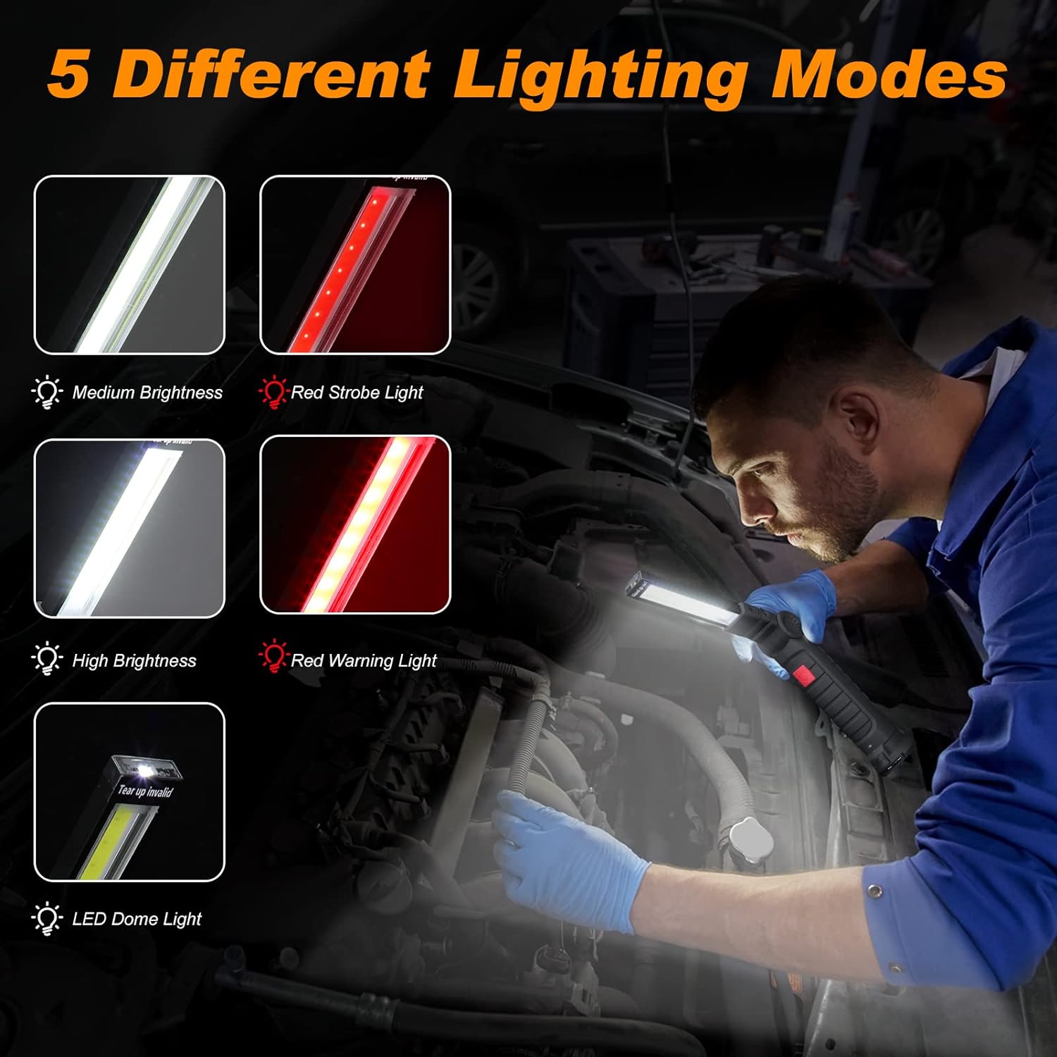 Portable Handheld Flashlight U - Outdoor Camping Lampe 评论和价格