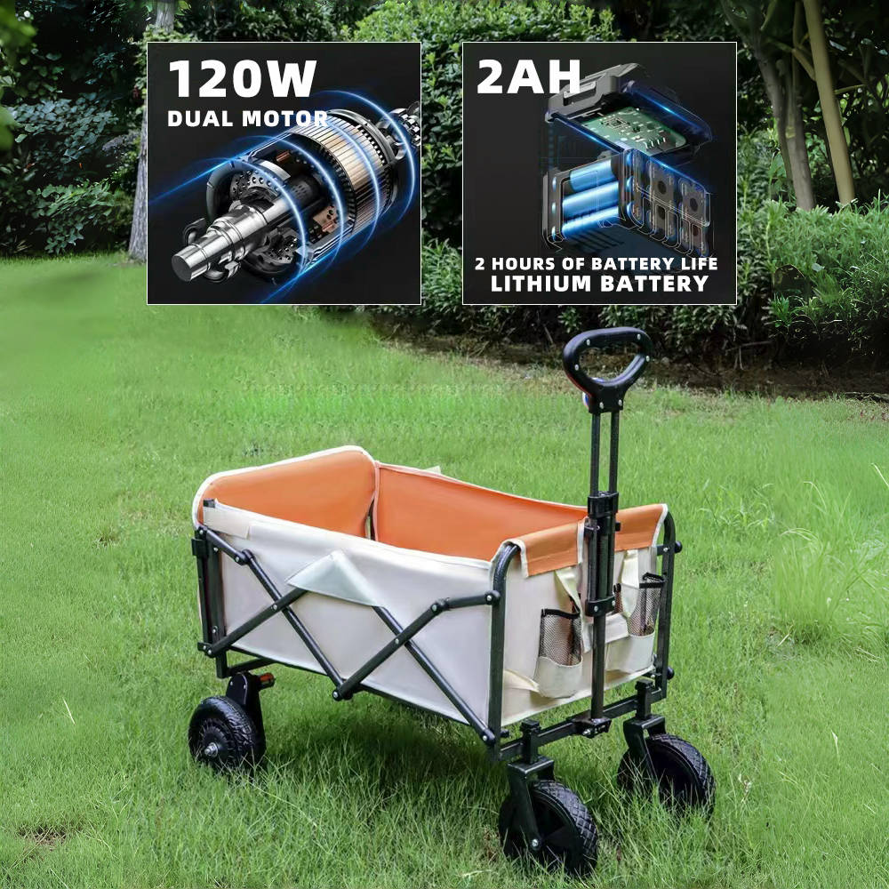 Electric Camping Wagon Cart Fo - Outdoor Camping Shop 评论和价格