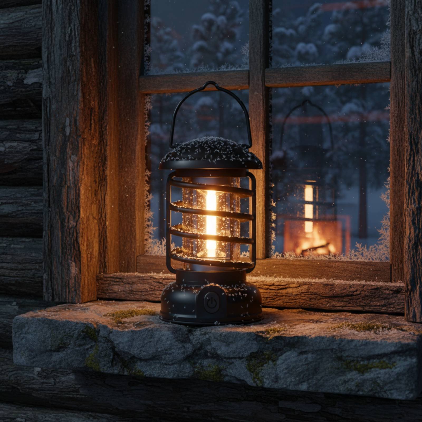 Retro Camping Lantern Two-Way  - Outdoor Camping Lampe 评论和价格