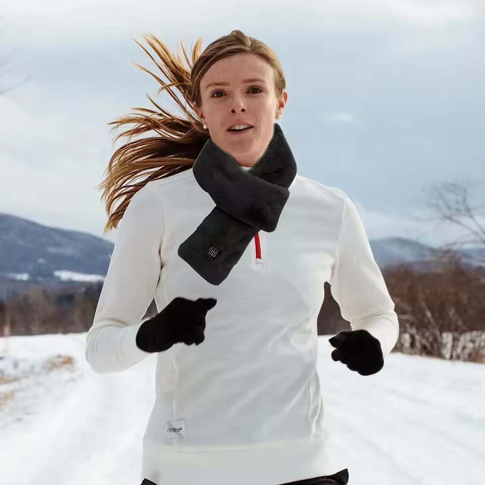 USB Women Men Heating Scarf Te - Outdoor Camping Winter 评论和价格