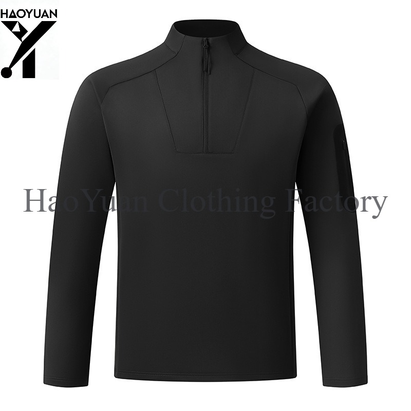 Men's Half Zip Long Sleeved Sh - Outdoor Camping Winter 评论和价格