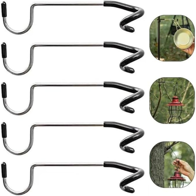 1-10PCS Camping Tent S Hook St - Outdoor Camping Gazebo 评论和价格