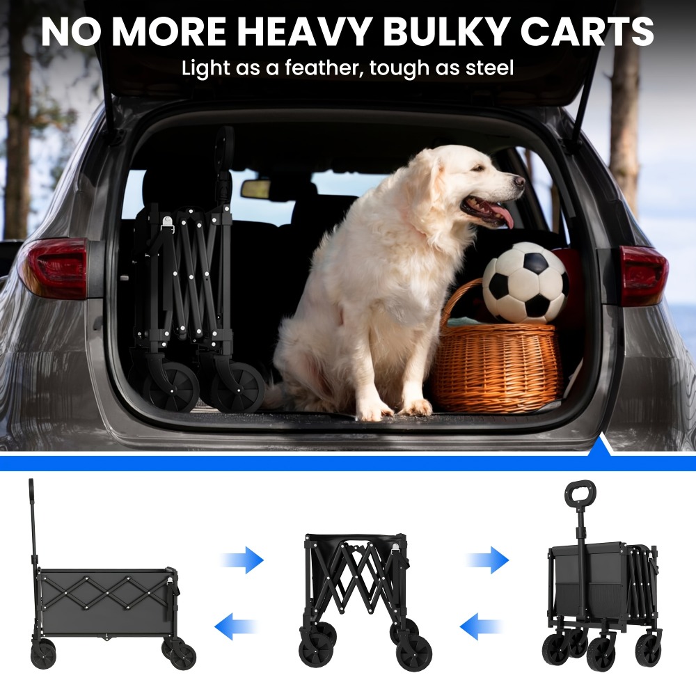 Folding Garden Cart 360 lbs Ca - Outdoor Camping Shop 评论和价格