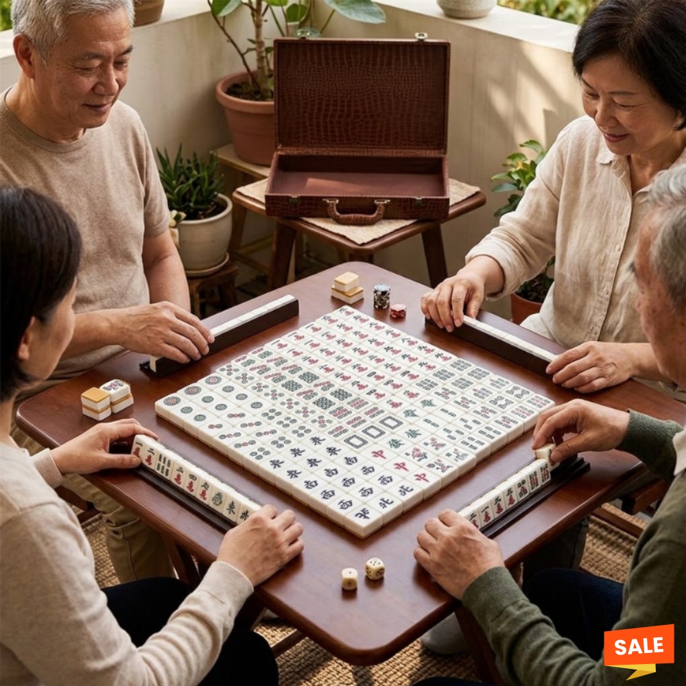 Traditional Chinese 144 Tiles  - Outdoor Camping Games 评论和价格