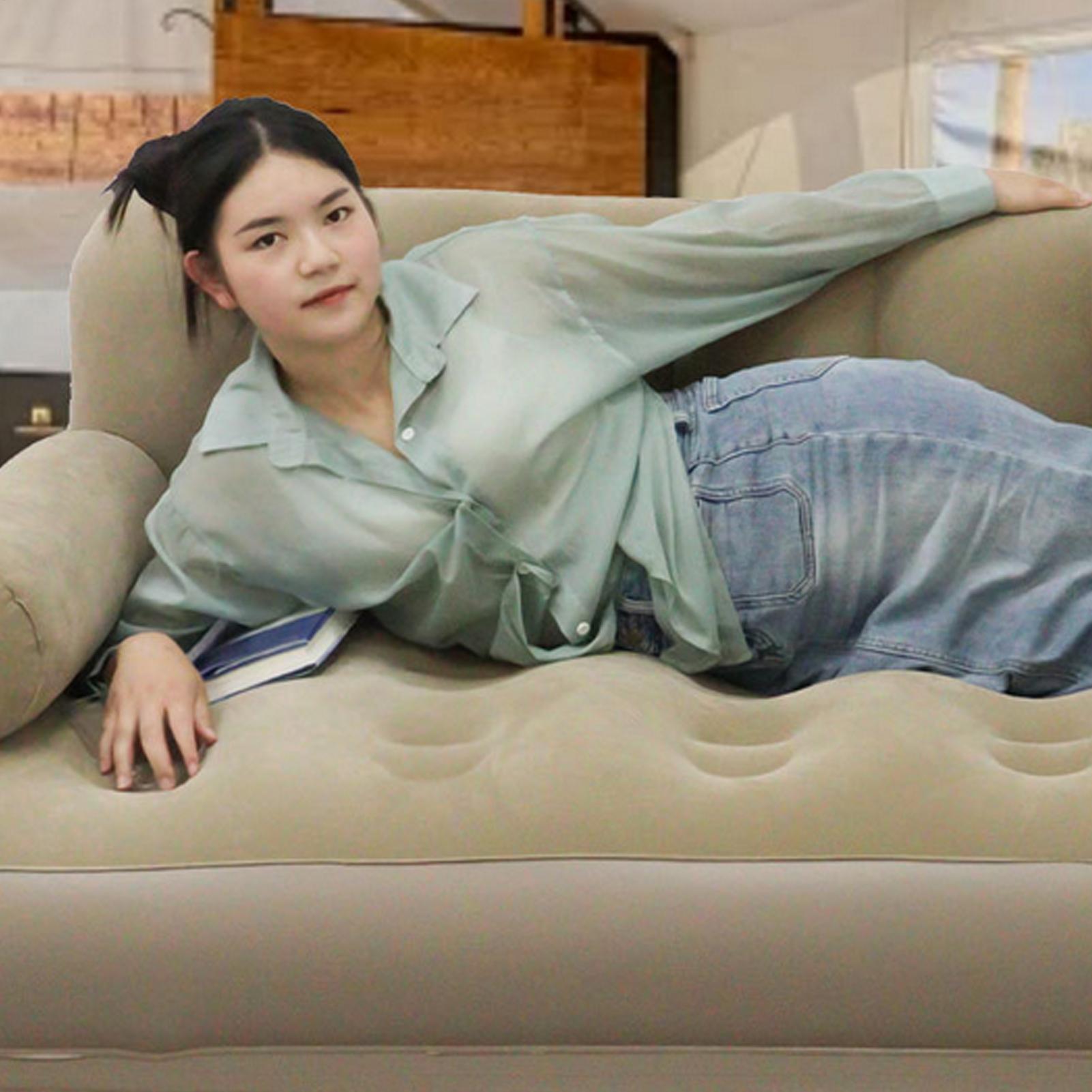 Air Sofa With Air Pump Folding - Outdoor Camping Couch 评论和价格