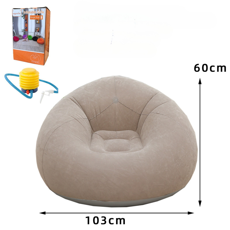Large Inflatable Lazy Sofa PVC - Outdoor Camping Couch 评论和价格